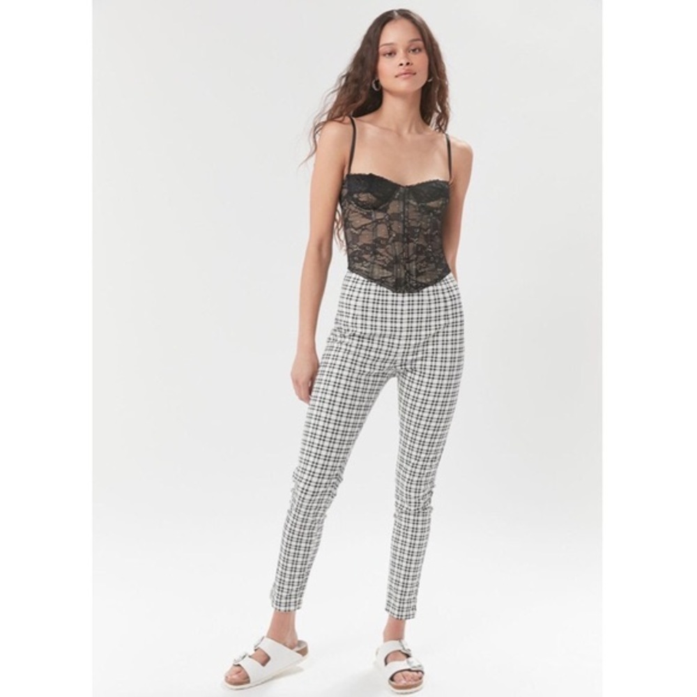 UO Dove Plaid Pinup Pant